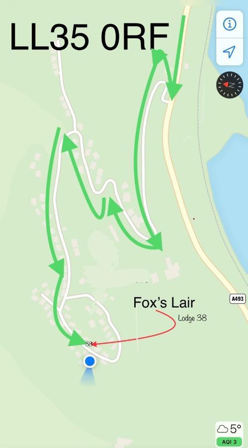 Ferienwohnung Foxs Lair Aberdovey Aberdyfi Exterior foto